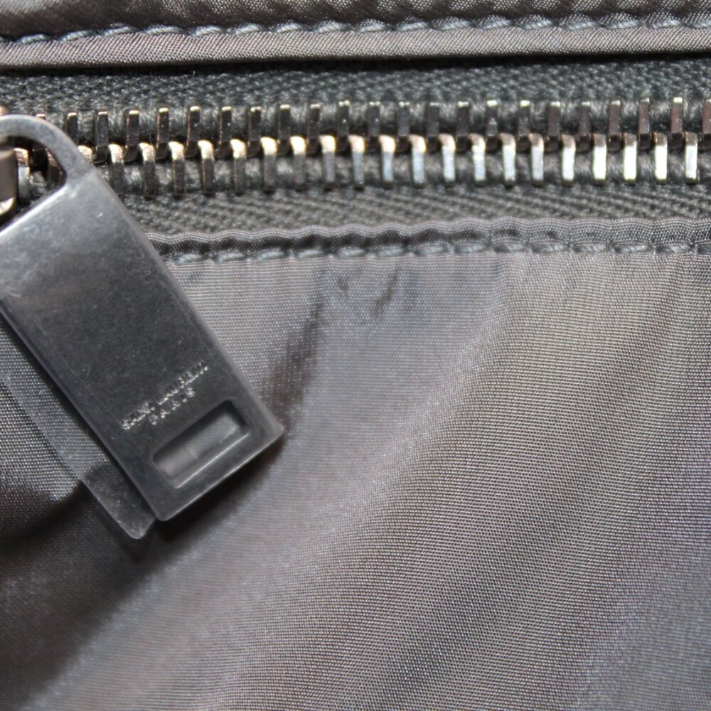 NWOT Saint Laurent Nylon Le 5 A 7 Hobo Shoulder Crossbody Bag Handbag YSL - Picture 6 of 11